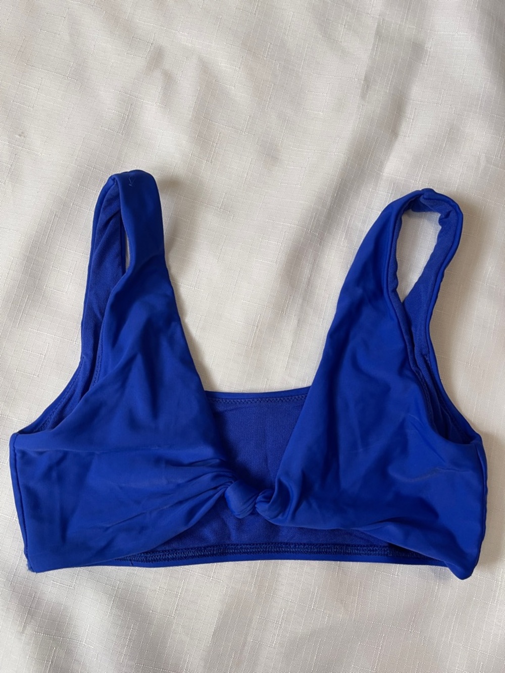 Body Glove Blue Knot-Front Bralette